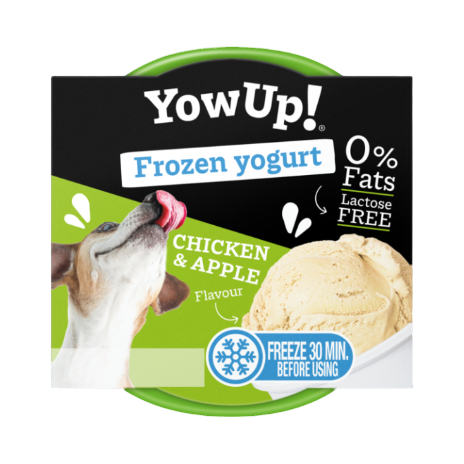 Pot de Frozen yogurt YowUp Chicken & Apple à glacer