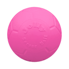 Ballon rose vu seul, logo en relief