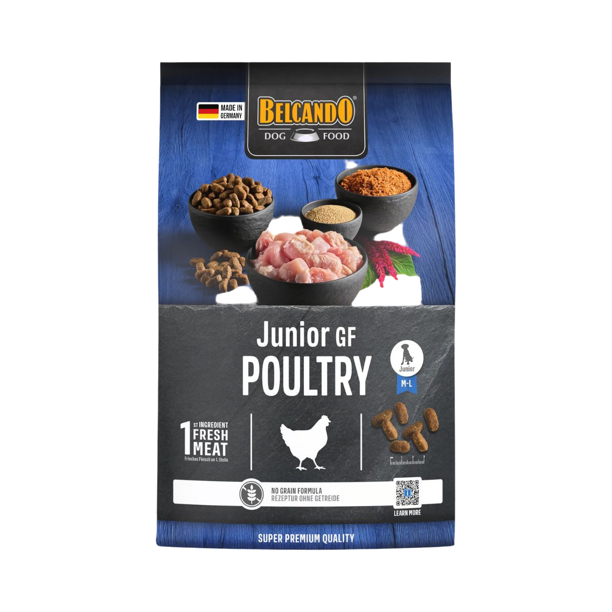 Sac Belcando Junior GF Poultry, face avant