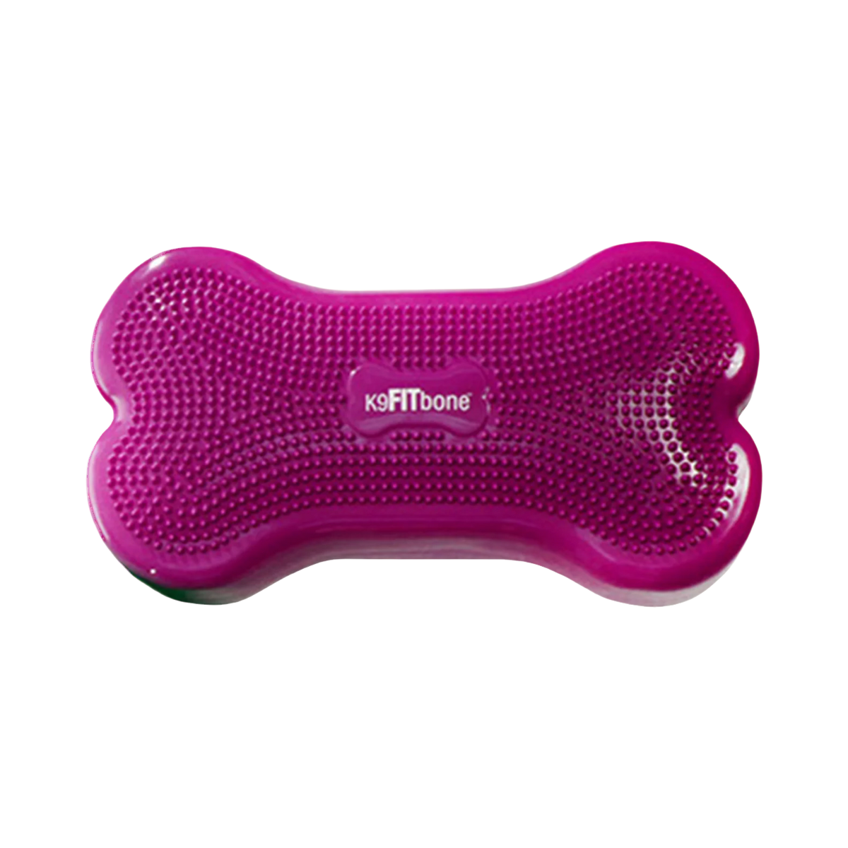Os gonflable framboise vu de face