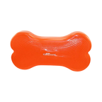 Os gonflable orange vu de face