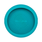 Tapis UFO turquoise vu de dessus