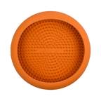 Tapis UFO orange vu de dessus