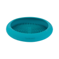 Tapis UFO turquoise vu de profil