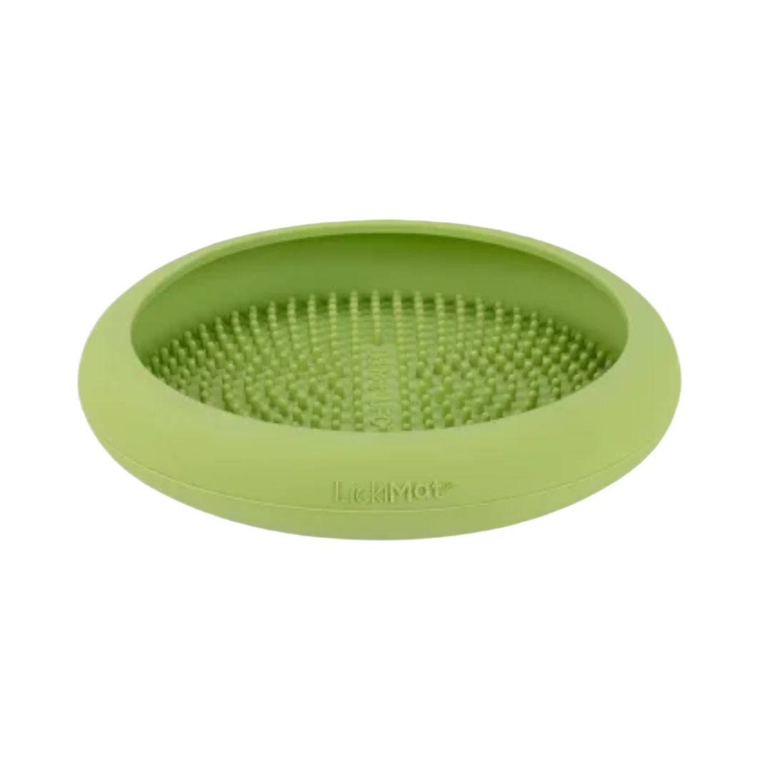 Tapis UFO vert vu de profil