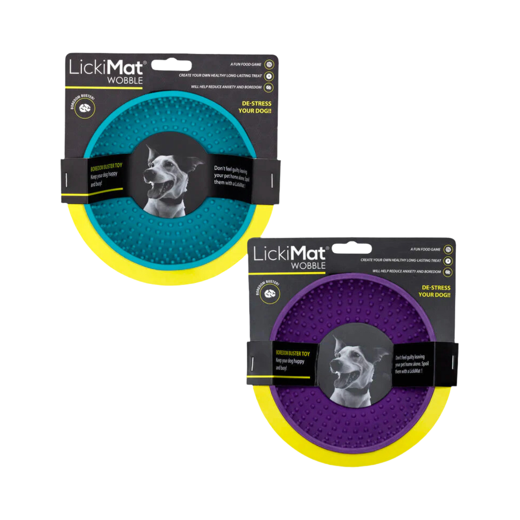 Deux bols turquoise et violet dans leur emballage
