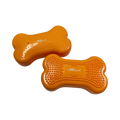 Deux petits os gonflables orange