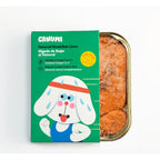 Étui et boîte ouverte de foie de lotte au naturel Canumi