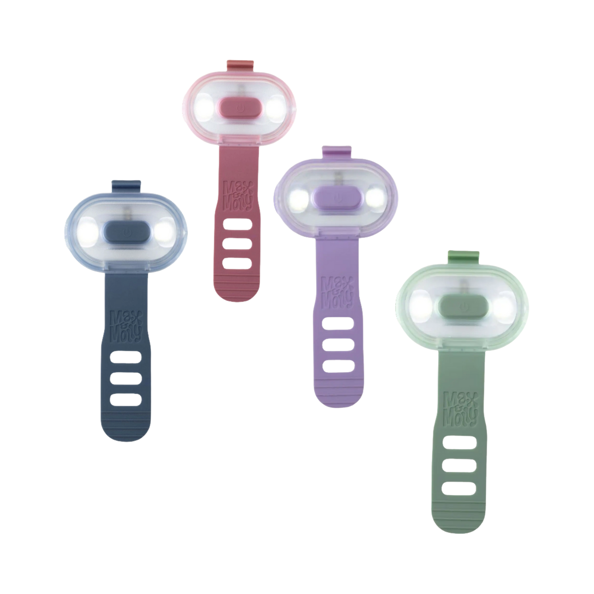 Quatre coloris : bleu ardoise, rose, lilas et vert sauge
