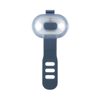 Lampe coloris bleu ardoise vue de face