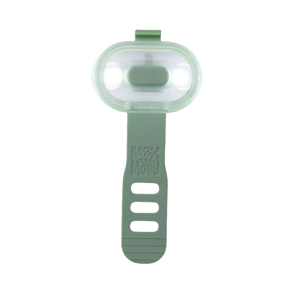 Lampe coloris vert sauge vue de face