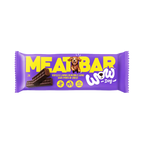 Barre Meat Bar emballage violet et jaune