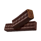 Barre marron cassée en deux morceaux