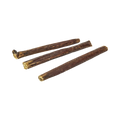 Trois œsophages de bœuf ronds séchés