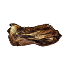 Grande oreille de bœuf séchée avec ses poils