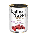 Pâtée monoprotéine Dolina Noteci Premium Pure au sanglier – boîte 400 g