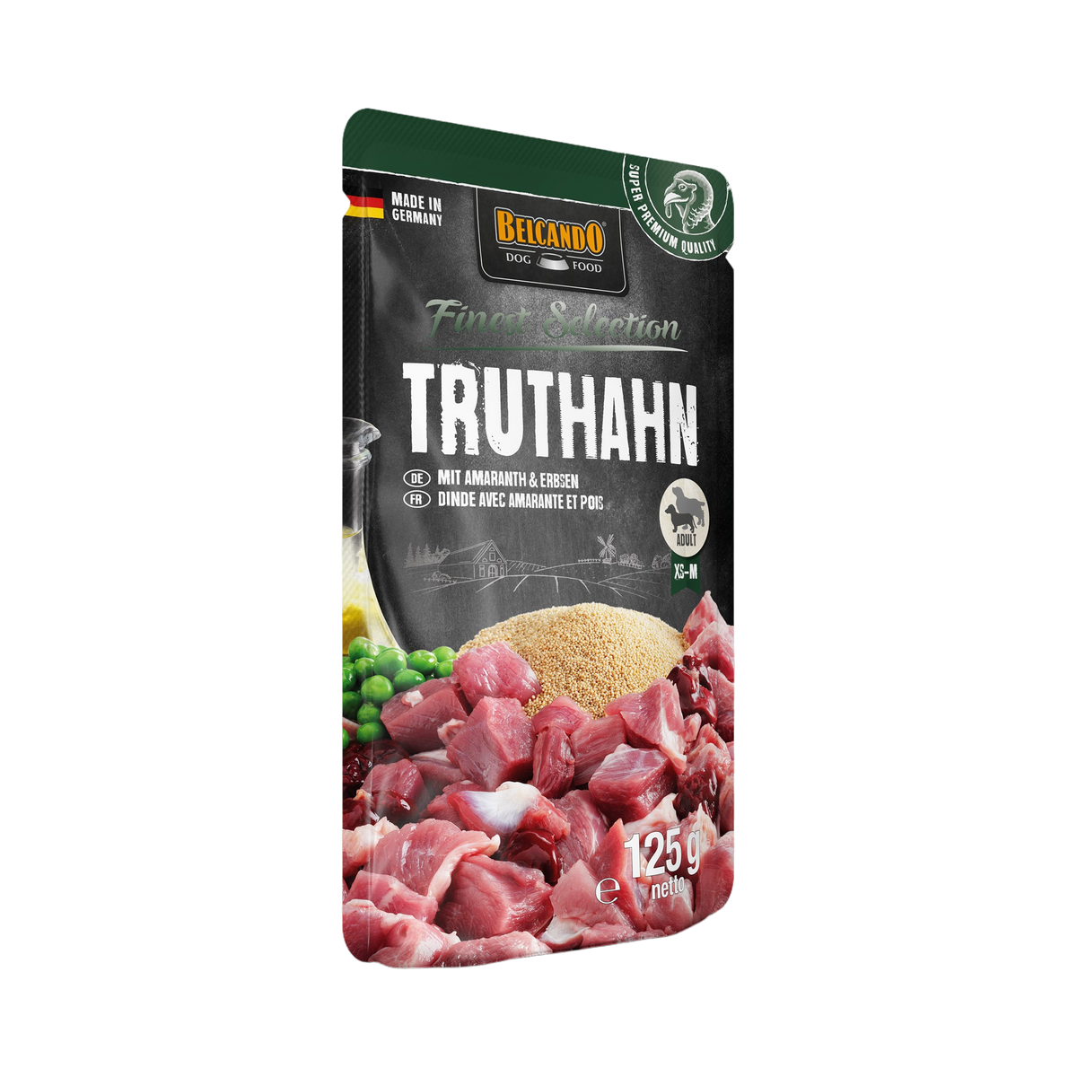 Sachet noir Truthahn Finest Selection avec viande