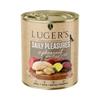 Pâtée Luger's Daily Pleasures faisan, épinards et pomme de terre – boîte 800 g