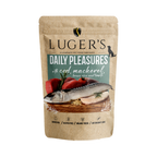 Pâtée Luger's Daily Pleasures morue, maquereau, riz brun et tomate – sachet 500 g