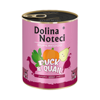 Pâtée Dolina Noteci Superfood canard et caille – boîte 800 g
