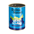 Pâtée Dolina Noteci Superfood veau et agneau – boîte 400 g