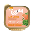 Barquette orangée WOW Mit Lachs à opercule doré