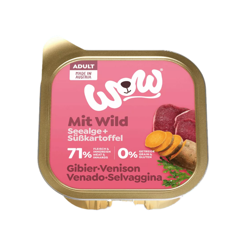 Barquette rose WOW Mit Wild à opercule doré
