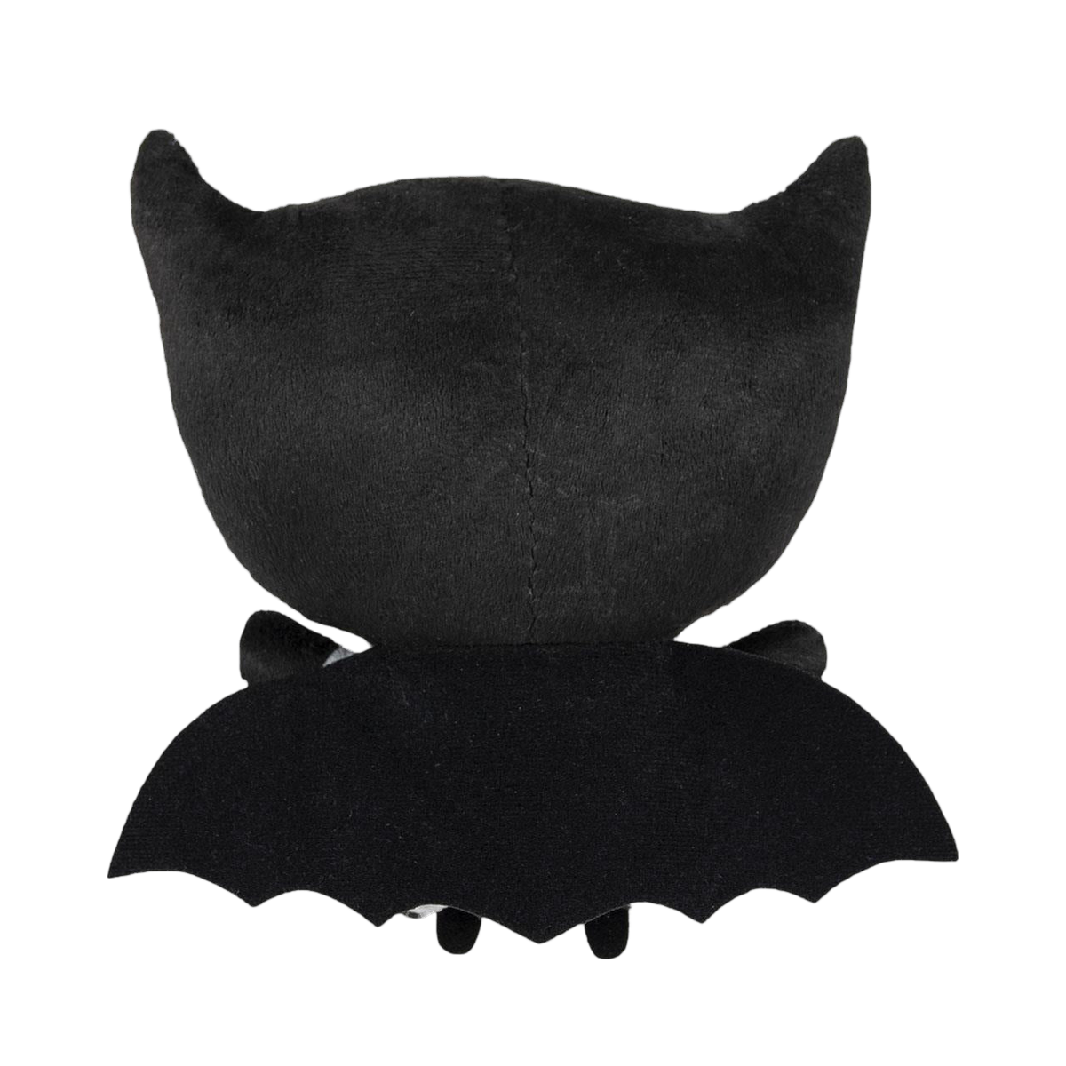 Batman vu de dos, cape et oreilles pointues
