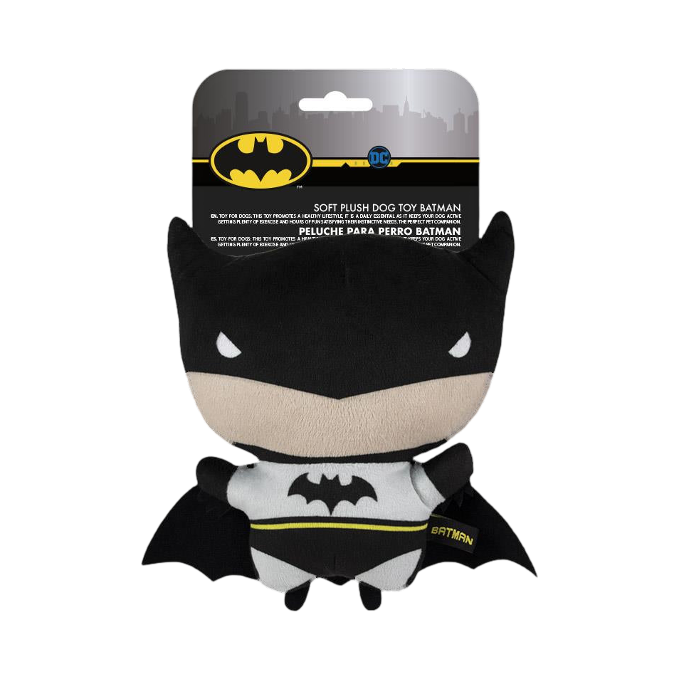 Batman dans son emballage cartonné à suspendre