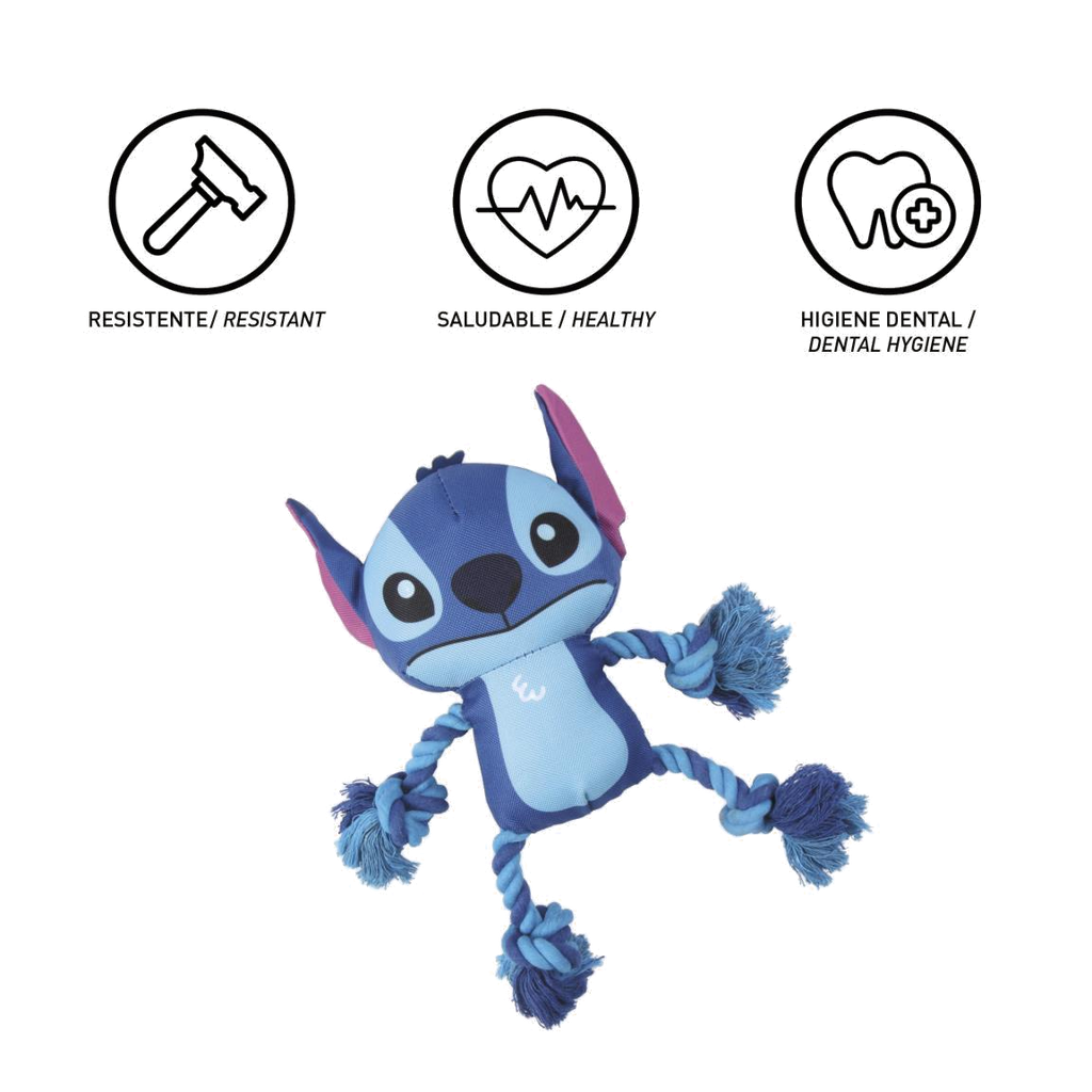 Pictos : résistant, sain, hygiène dentaire, avec Stitch