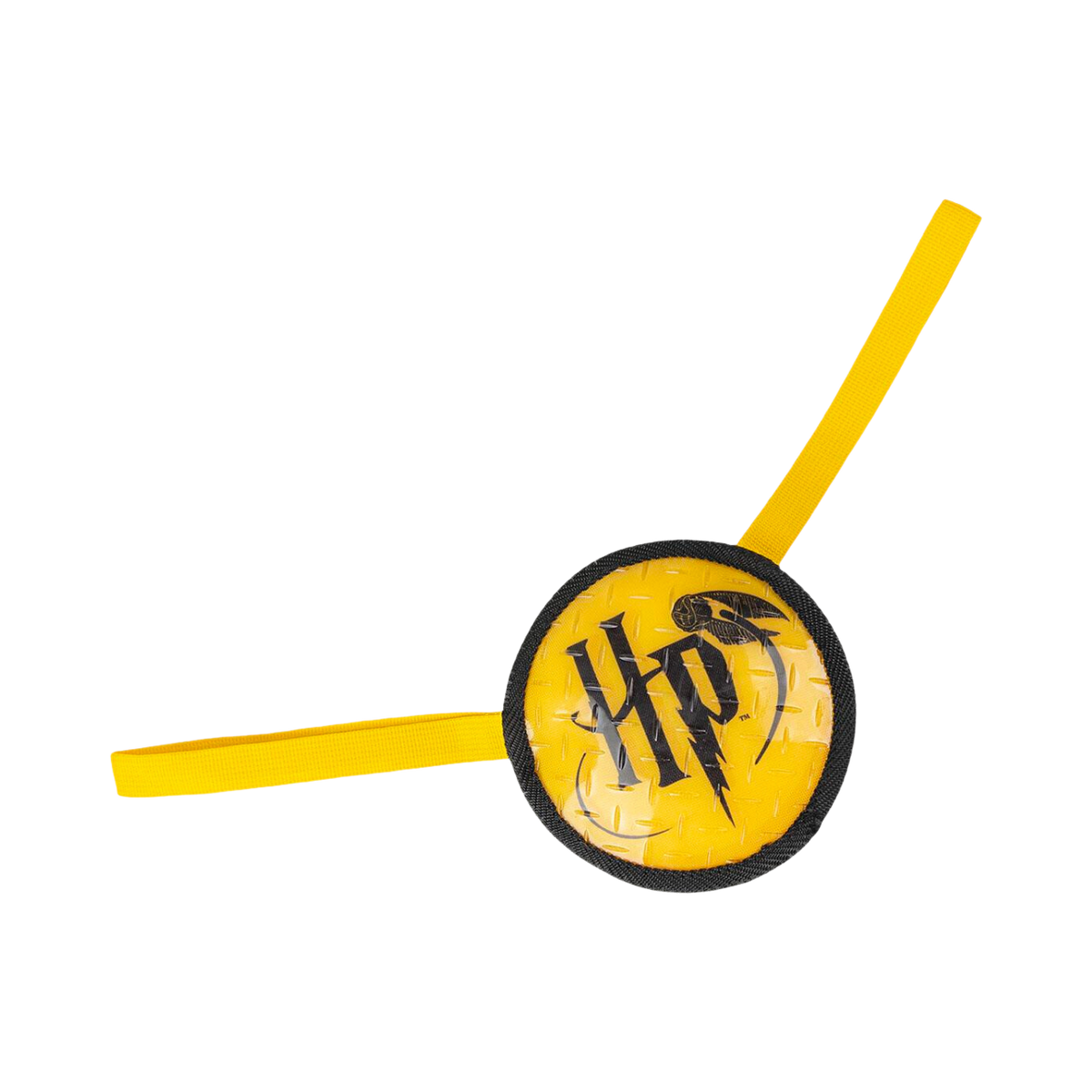 Face au logo HP avec deux longues ailes en sangle jaune