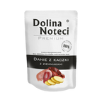 Plat pour chien Dolina Noteci Premium canard et pommes de terre en sachet – sachet 300 g