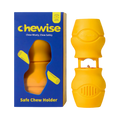 Support Chewise jaune à côté de sa boîte
