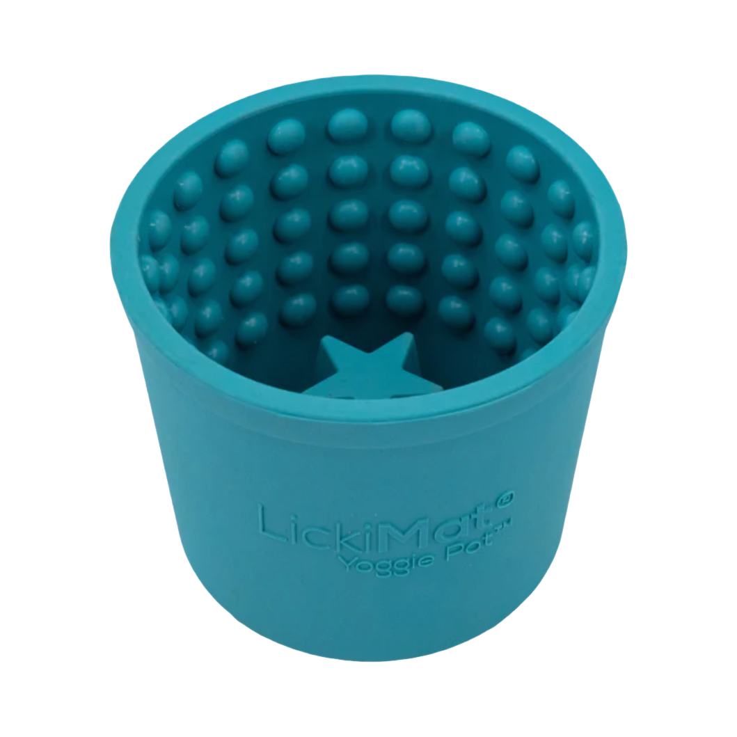 Gobelet turquoise foncé vu de face