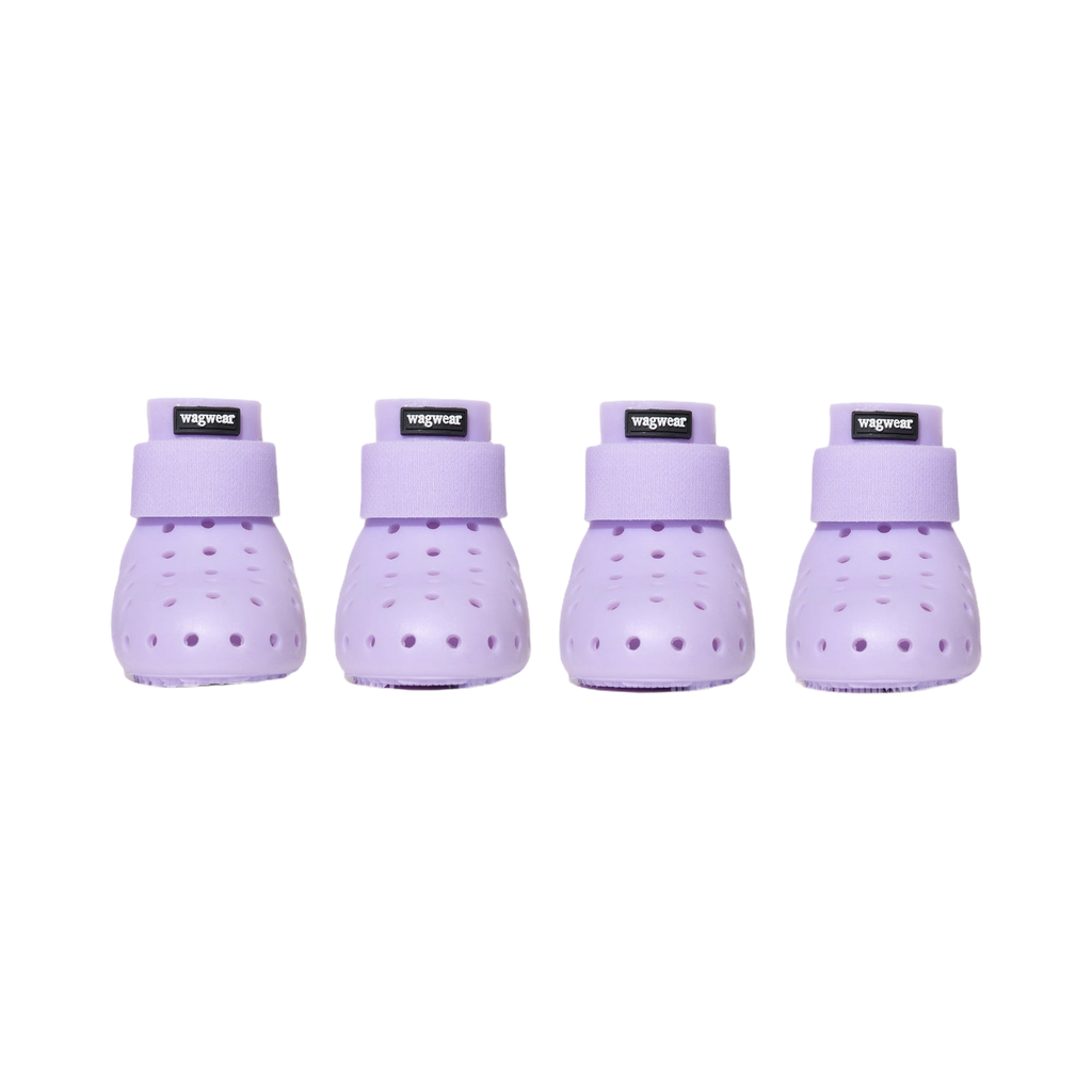 Quatre bottines coloris lavande