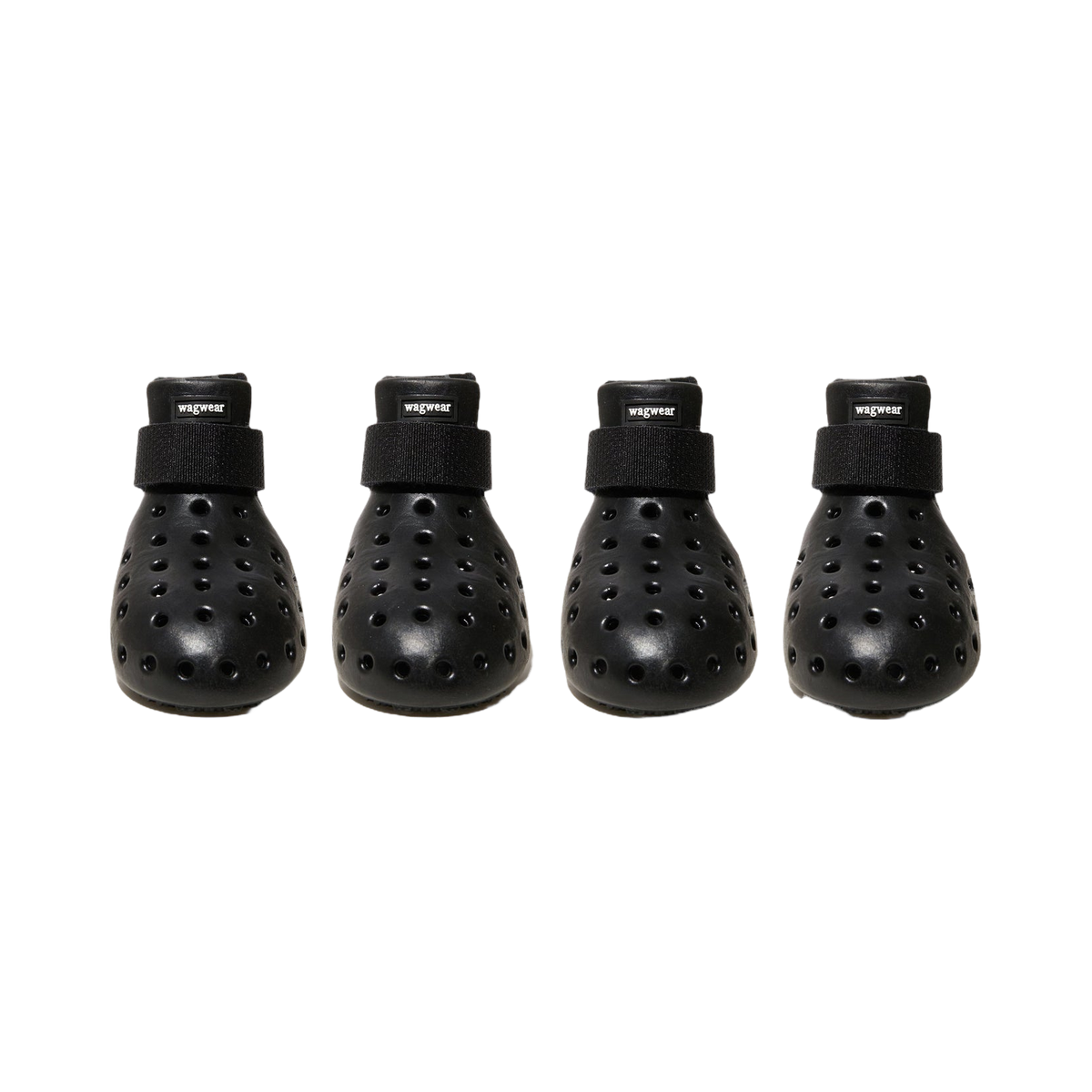 Quatre bottines coloris noir