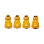 Quatre bottes coloris jaune