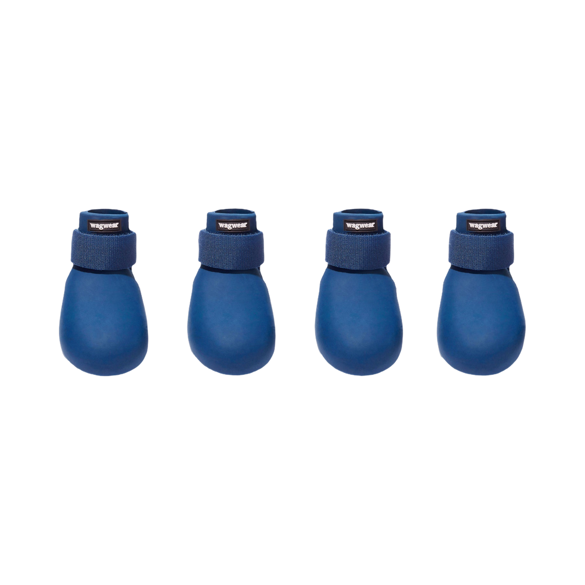Quatre bottes coloris bleu marine