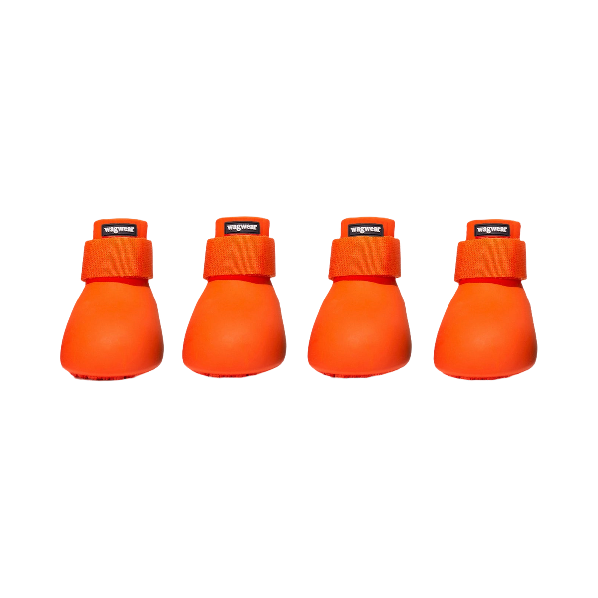 Quatre bottes coloris orange
