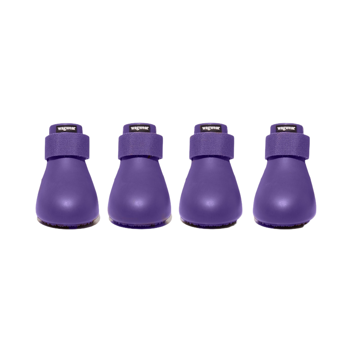 Quatre bottes coloris violet