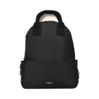 Sac noir vu de face avec poignée