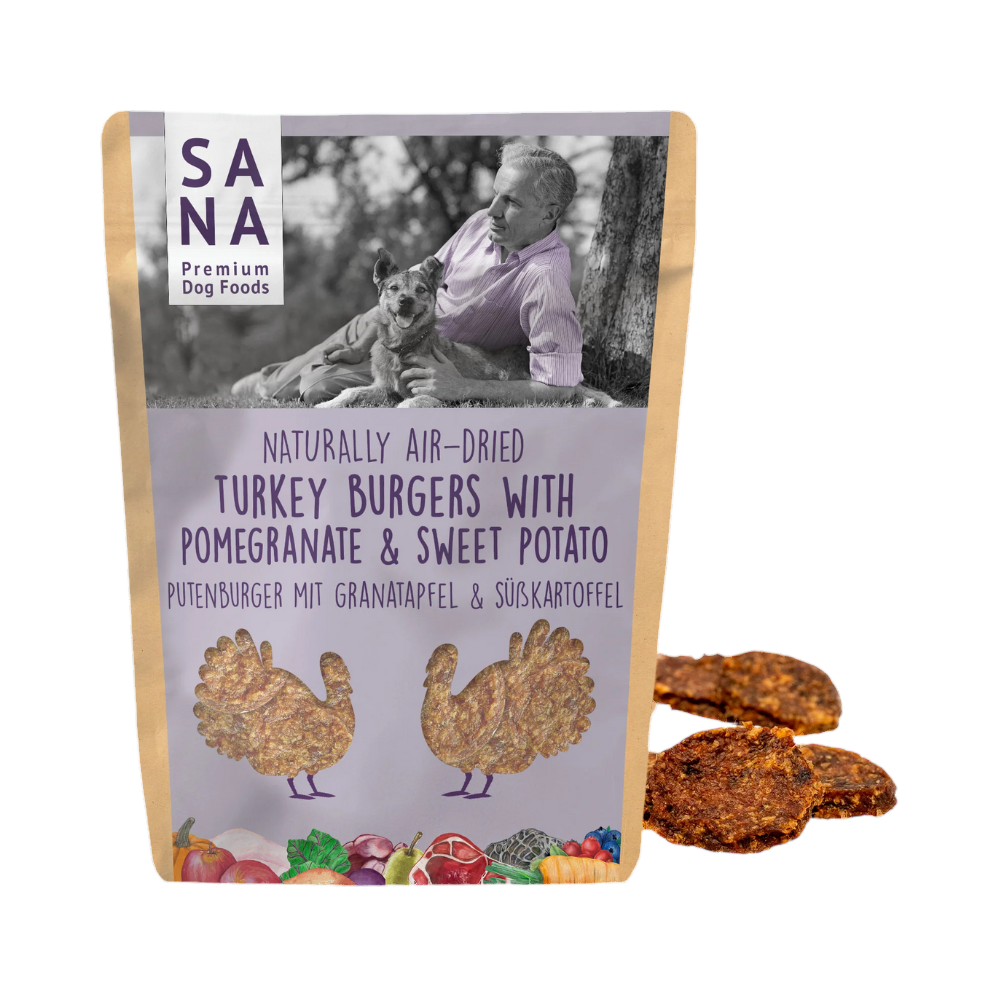 Sachet SANA Turkey Burgers grenade et patate douce
