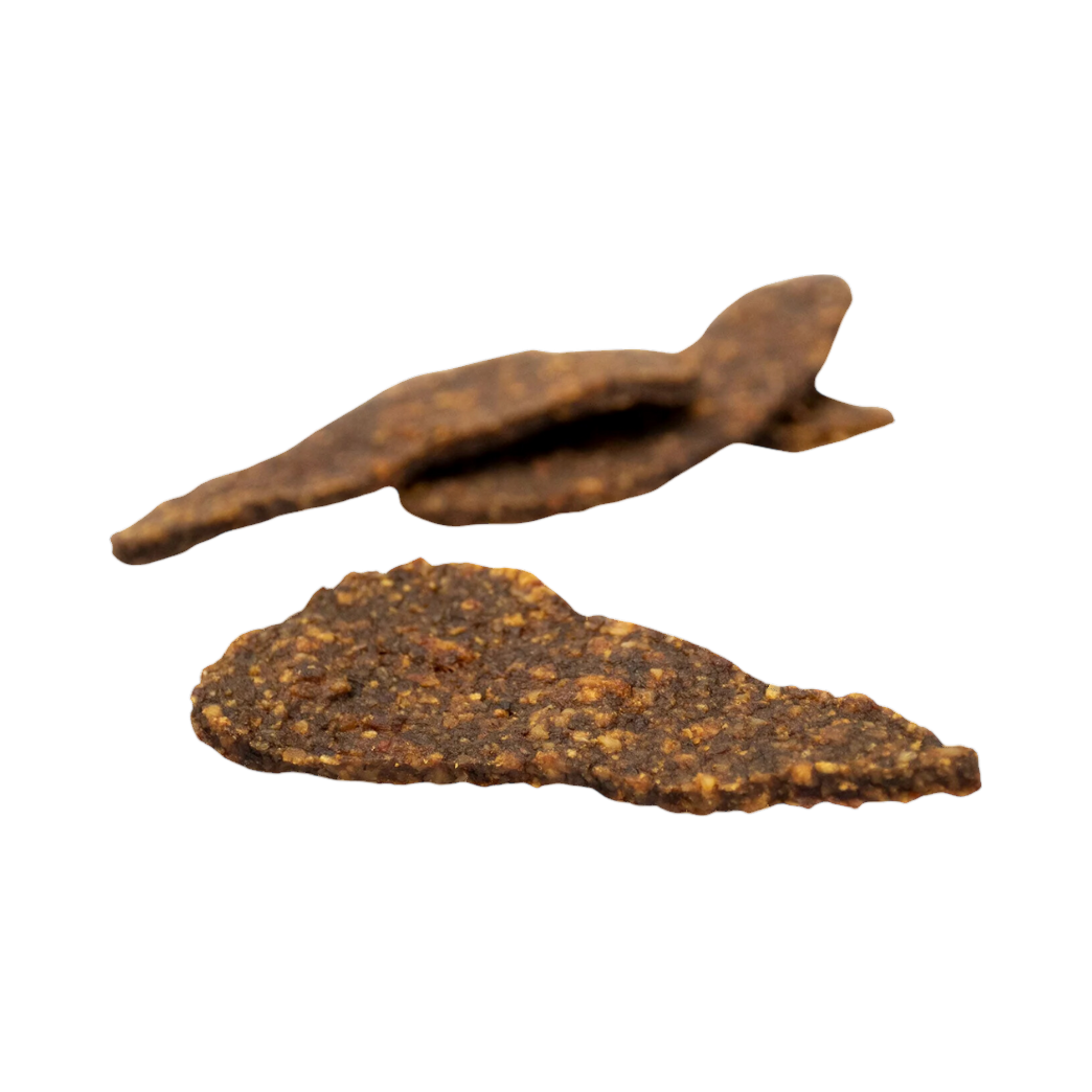 Deux filets de bœuf séchés, fins et foncés