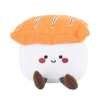 Sushi saumon souriant aux joues roses