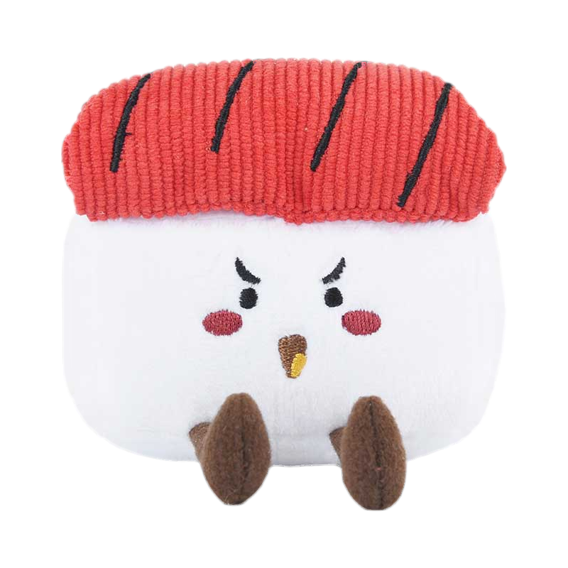 Sushi thon rouge au visage furieux