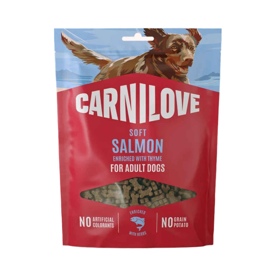 Sachet Carnilove Soft Salmon rouge