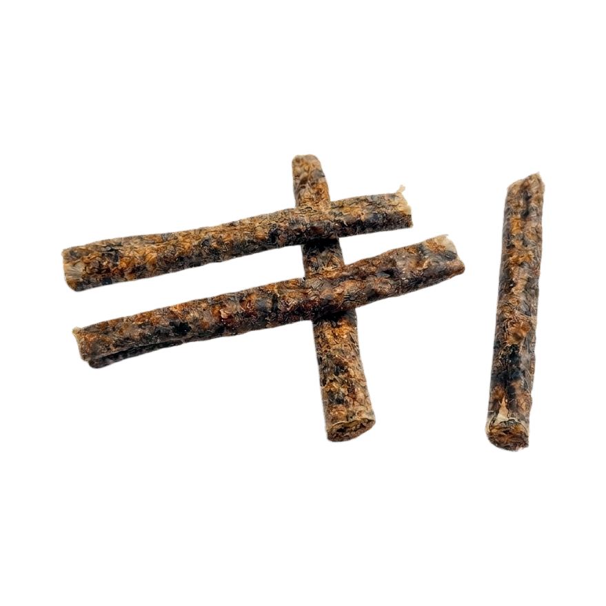 Sticks de morue et d'aiglefin séchés croisés