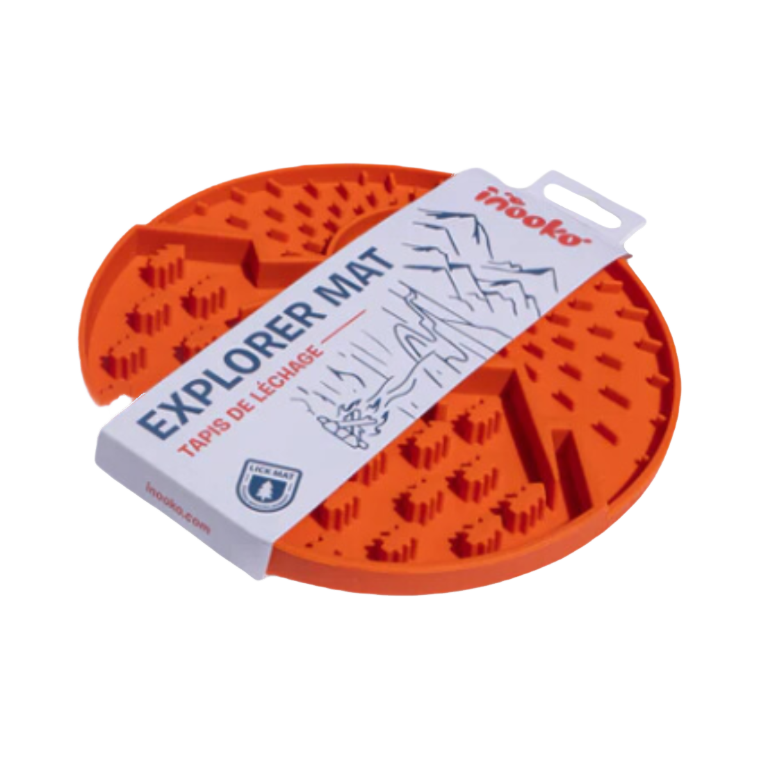 Tapis rond dans son étui carton inooko