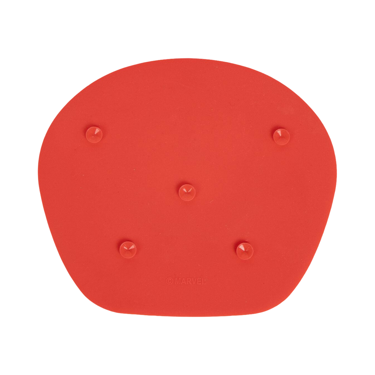 Dos rouge muni de quatre ventouses