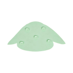 Dos vert muni de ventouses